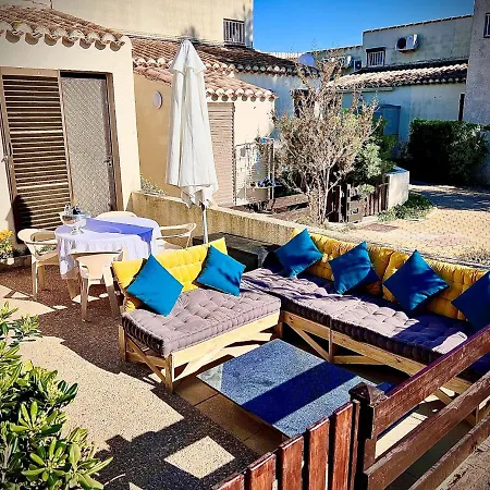 Cozy studio au village naturiste du Cap d’agde Extérieur photo